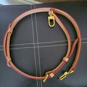 Leather strap for bags, purses